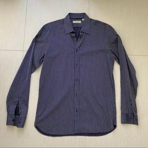 Men’s Burberry Long Sleeve Button Front Shirt